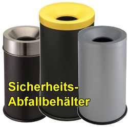 Abfallbehlter Abfallsammler Abfallbehaelter Sichheits-Behaelter