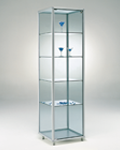 Stand-Glasvitrine g�nstiges Modell
