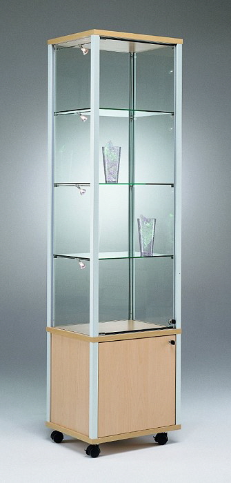 QM-53-43-53x43x183-cm_k Glasvitrine QM-53-43-53x43x183-cm_k Glasvitrine