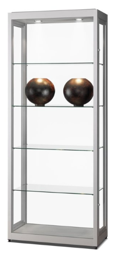 Glasvitrine V8 800-TECH, staubdicht und beleuchtet Glasvitrine V8 800-TECH, staubdicht und beleuchtet