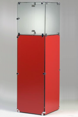 Glashaubenvitrine, geschlossen Glashaubenvitrine, geschlossen