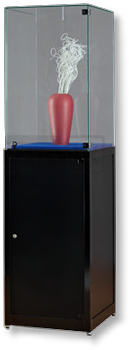 Glasvitrine 1800S mit 2 Drehtueren Glasvitrine 1800S mit 2 Drehtueren