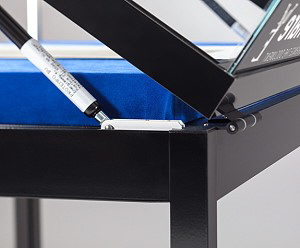 Tischvitrine TGV 1000 silber mit Unterschrank Tischvitrine TGV 1000 silber mit Unterschrank