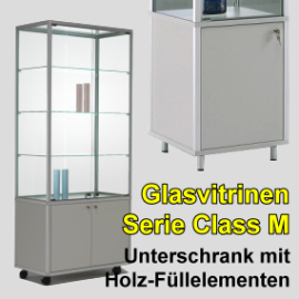 Glasvitrine CLASS M