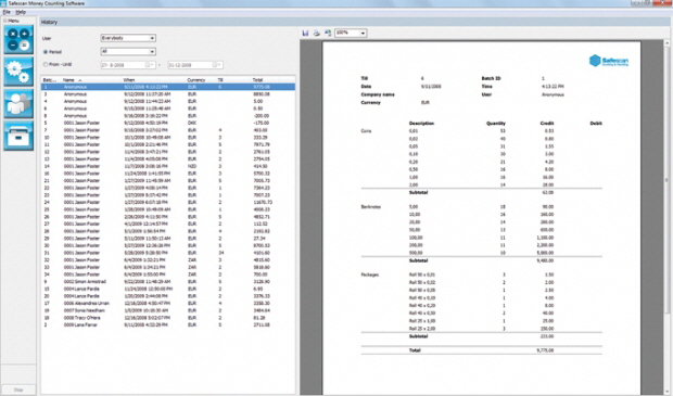 SAFESCAN MCS 3.2 - Money Counting Software