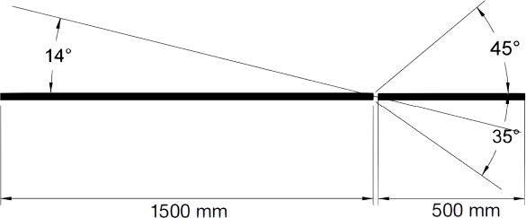 Zeichnung Modell 2810-00-H Therapieliege